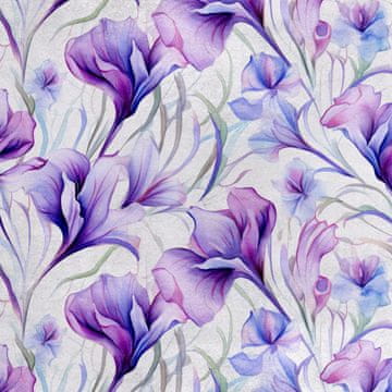 Royal Samt Stoff Polyester Zum Nähen - Motiv Abstraction - RDX2371