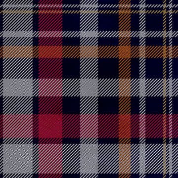 Royal Samt Stoff Polyester Zum Nähen - Motiv dunkel kariert
