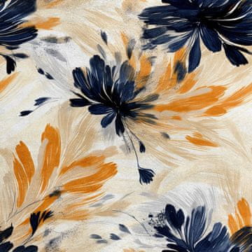 Royal Samt Stoff Polyester Zum Nähen - Motiv Abstraction - RDX2564