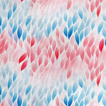 Royal Samt Stoff Polyester Zum Nähen - Motiv Abstraction - RDX2344