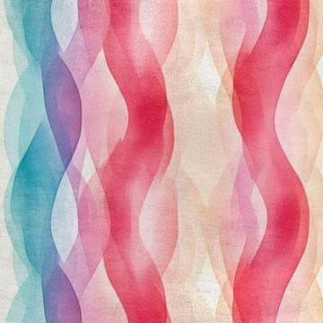 Royal Samt Stoff Polyester Zum Nähen - Motiv Abstraction - RDX2087