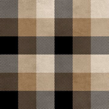 Royal Samt Stoff Polyester Zum Nähen - Motiv kariert 33