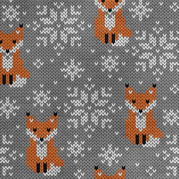 Royal Samt Stoff Polyester Zum Nähen - Motiv Fuchs