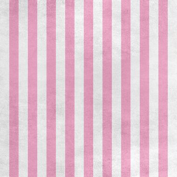 Royal Samt Stoff Polyester Zum Nähen - Motiv Rosa Streifen