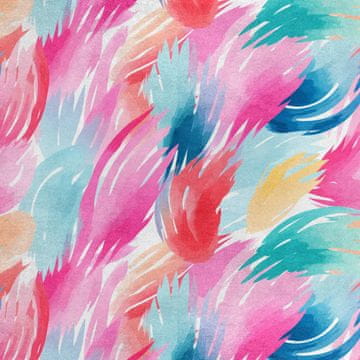 Royal Samt Stoff Polyester Zum Nähen - Motiv Abstraction - RDX2336