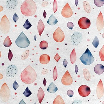 Royal Samt Stoff Polyester Zum Nähen - Motiv Abstraction - RDX2461