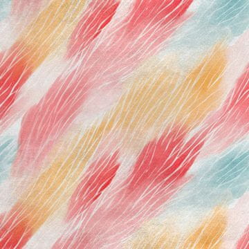Royal Samt Stoff Polyester Zum Nähen - Motiv Abstraction - RDX2447