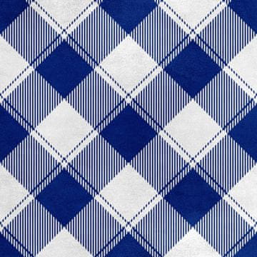 Royal Samt Stoff Polyester Zum Nähen - Motiv kariert 37