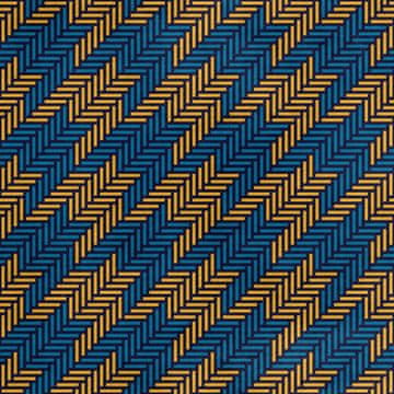 Royal Samt Stoff Polyester Zum Nähen - Motiv Hahnentritt