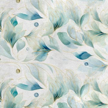Royal Samt Stoff Polyester Zum Nähen - Motiv Abstraction - RDX2091