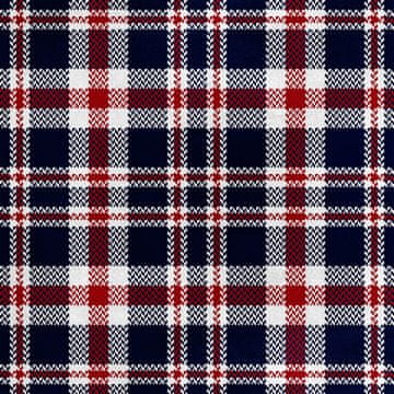 Royal Samt Stoff Polyester Zum Nähen - Motiv kariert 21