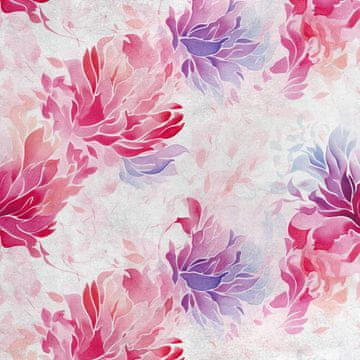 Royal Samt Stoff Polyester Zum Nähen - Motiv Abstraction - RDX2567