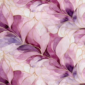 Royal Samt Stoff Polyester Zum Nähen - Motiv Abstraction - RDX2465