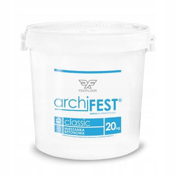 éS ARCHIFEST klasični arhitektonski beton 20 kg, kremasto bijela