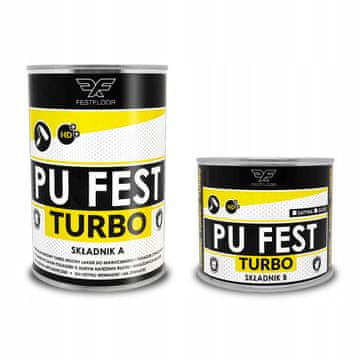 éS PU FEST TURBO POLIURETANSKI LAK 1,2 KG MAT