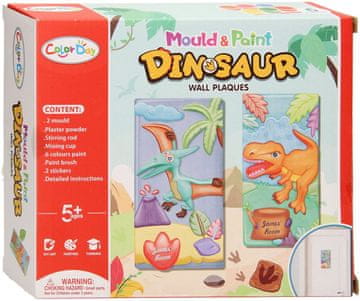 FED KOMPLET ZA SLIKANJE I LIJEVANJE DINOSAURA ZA DJECU 5+