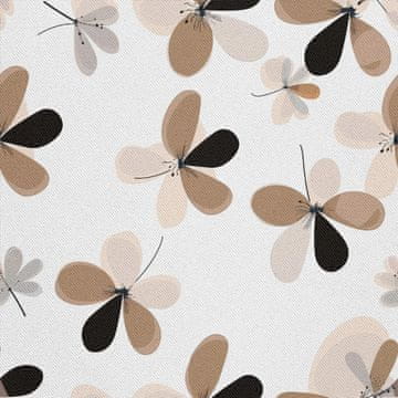 VANJSKI DEKOSTOFFE OXFORD - Motiv Blumen I DX5268