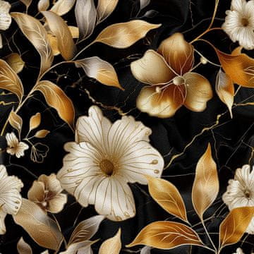 VANJSKI DEKOSTOFFE OXFORD - Motiv Blumen I DX5166