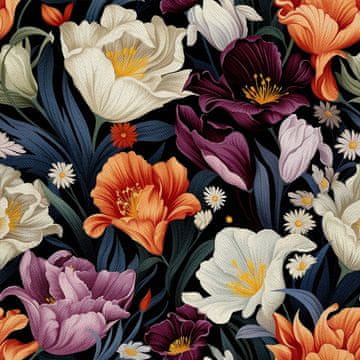 VANJSKI STUDEL OXFORD - Motiv Blumen I DX5522