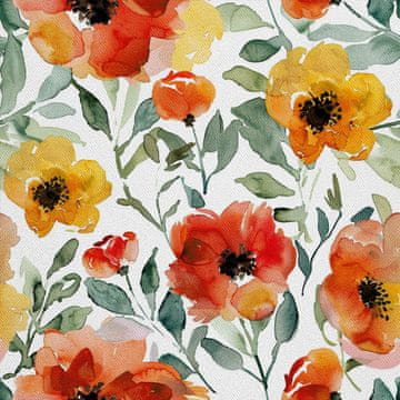 VANJSKI DECOSTOFFE OXFORD - Motiv Blumen I DX5437