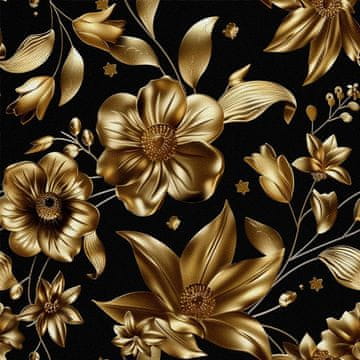 VANJSKI DEKOSTOFFE OXFORD - Motiv Blumen I DX5430