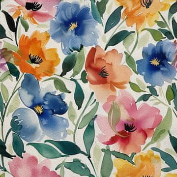 VANJSKI DECOSTOFFE OXFORD - Motiv Blumen I DX5537