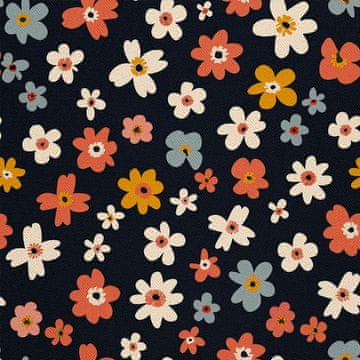 VANJSKI DEKOSTOFFE OXFORD - Motiv Blumen I DX5195