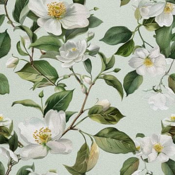 VANJSKI DEKOSTOFFE OXFORD - Motiv Frühling I DX7130