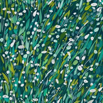 VANJSKI DEKOSTOFFE OXFORD - Motiv Frühling I DX7256