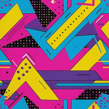 VANJSKI DEKOSTOFFE OXFORD - Motiv Geometrisch I DX3258