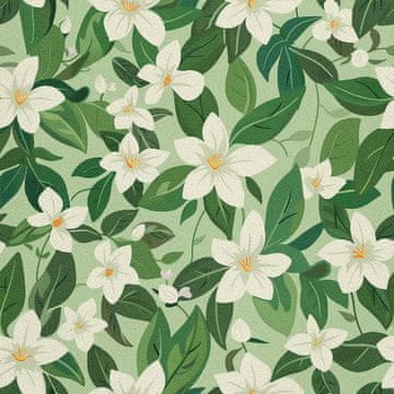 VANJSKI DEKOSTOFFE OXFORD - Motiv Frühling I DX7114
