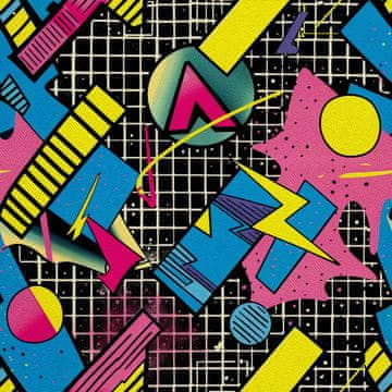 VANJSKI DEKOSTOFFE OXFORD - Motiv Geometrisch I DX3259