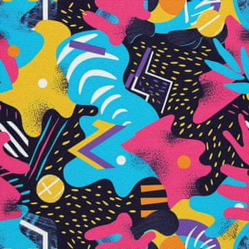 VANJSKI DEKOSTOFFE OXFORD - Motiv Geometrisch I DX3206
