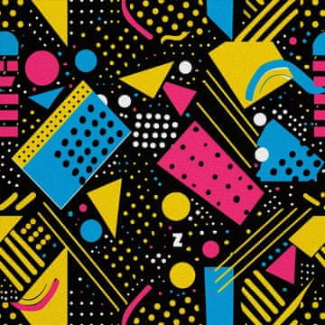 VANJSKI DEKOSTOFFE OXFORD - Motiv Geometrisch I DX3136
