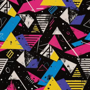 VANJSKI DEKOSTOFFE OXFORD - Motiv Geometrisch I DX3641