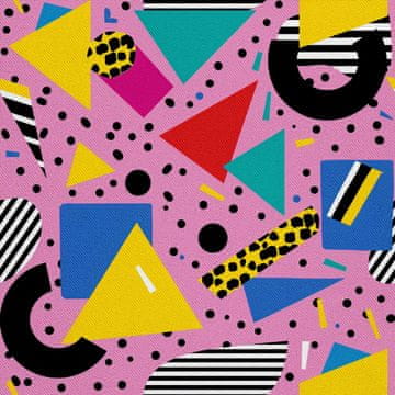 VANJSKI DEKOSTOFFE OXFORD - Motiv Geometrisch I DX3317