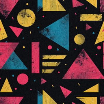 VANJSKI DEKOSTOFFE OXFORD - Motiv Geometrisch I DX3247
