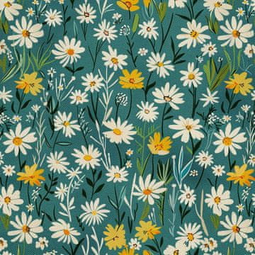 VANJSKI DEKOSTOFFE OXFORD - Motiv Frühling I DX7140