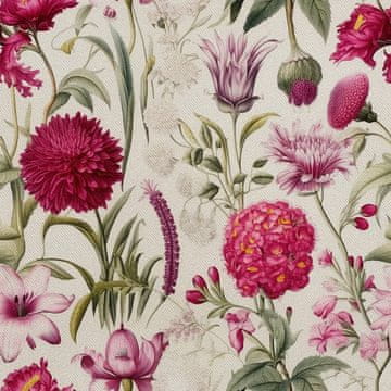 VANJSKI DEKOSTOFFE OXFORD - Motiv Blumen I DX5659