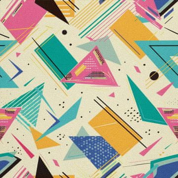 VANJSKI DEKOSTOFFE OXFORD - Motiv Geometrisch I DX3525