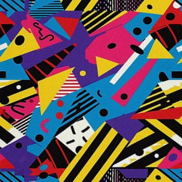 VANJSKI DEKOSTOFFE OXFORD - Motiv Geometrisch I DX3579