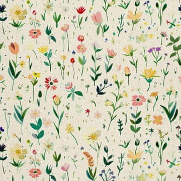 VANJSKI DEKOSTOFFE OXFORD - Motiv Frühling I DX7327