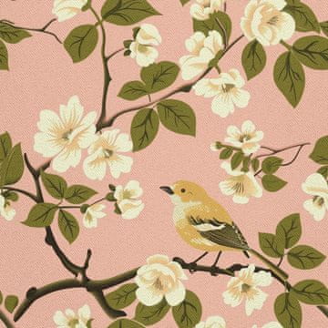 VANJSKI DEKOSTOFFE OXFORD - Motiv Frühling I DX7228