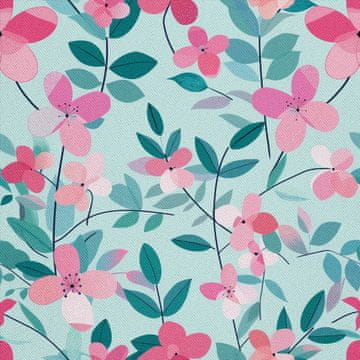 VANJSKI DEKOSTOFFE OXFORD - Motiv Frühling I DX7286