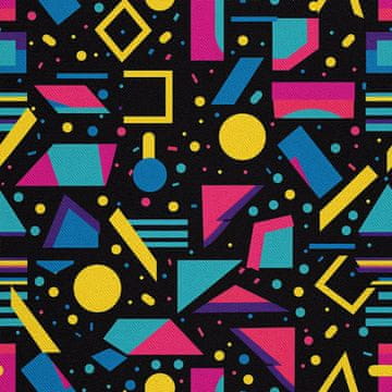VANJSKI DEKOSTOFFE OXFORD - Motiv Geometrisch I DX3307
