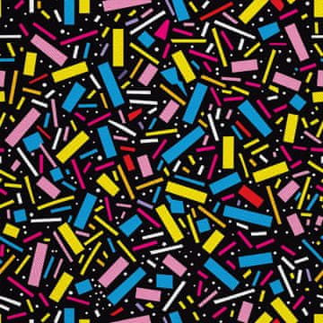 VANJSKI DEKOSTOFFE OXFORD - Motiv Geometrisch I DX3278