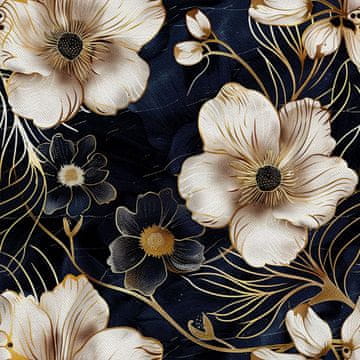 VANJSKI DECOSTOFFE OXFORD - Motiv Blumen I DX5637