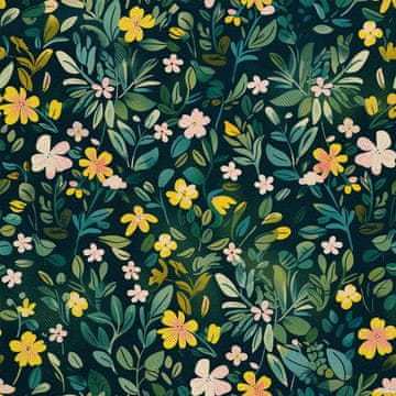 VANJSKI DEKOSTOFFE OXFORD - Motiv Frühling I DX7404