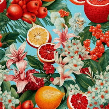 VANJSKI DEKOSTOFFE OXFORD - Motiv Obst | DX6644