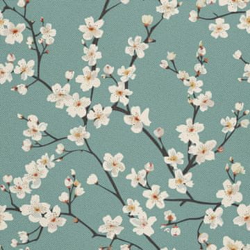 VANJSKI DEKOSTOFFE OXFORD - Motiv Frühling I DX7568